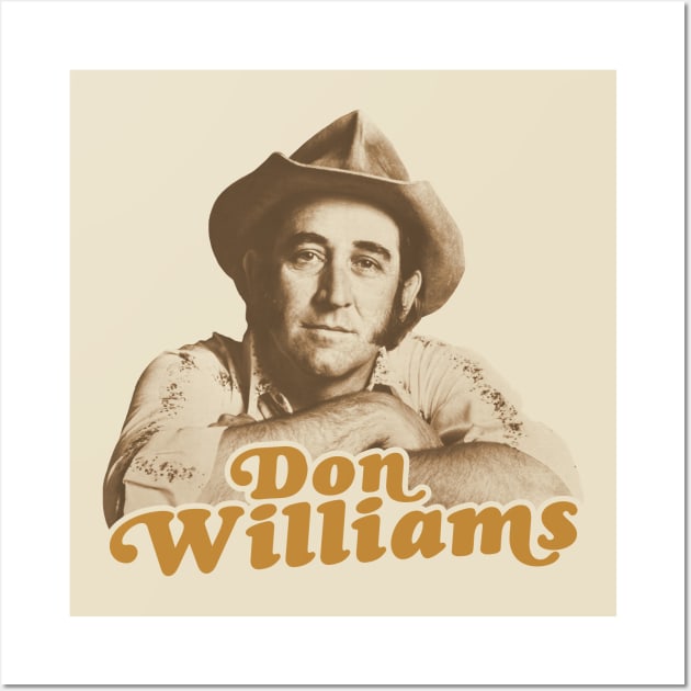 Don Williams ))(( Good Ole Country Boy Tribute Wall Art by darklordpug